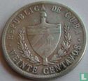 Cuba 20 centavos 1948 - Image 2