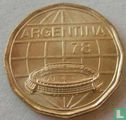 Argentinien 100 Peso 1977 "1978 Football World Cup in Argentina" - Bild 2