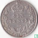 Verenigd Koninkrijk 6 pence 1892 - Afbeelding 1