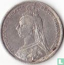 Royaume-Uni 6 pence  1892 - Image 2
