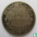 Italie 50 centesimi 1867 (M) - Image 2