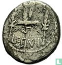 Roman Republic, AR denarius, Mark Antony, Patrae, 32-31 BC  - Image 2