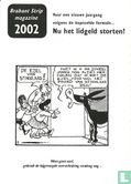 Nero: Brabant Strip Magazine 2002 - Formulier Lidgeld - Image 1