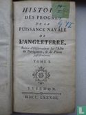 Histoire des progres de la puissance navale de l'angleterre. - Image 1
