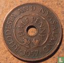 Rhodesië en Nyasaland ½ penny 1957 - Afbeelding 1