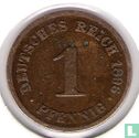 German Empire 1 pfennig 1896 (D) - Image 1