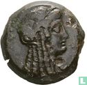 Ptolemeeën in Egypte. Ptolemaios V Epiphanes 205-180 v.C., AE 26mm Alexandrië - Afbeelding 1