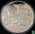 Aruba 25 florin 1999 (PROOF) "500th anniversary of the discovery of Aruba" - Image 2