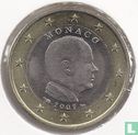 Monaco 1 euro 2007 (avec marque d'atelier) - Image 1