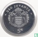 Monaco 5 euro 2008 (BE) "50th anniversary of Prince Albert II" - Image 2