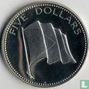 Bahamas 5 dollars 1974 (PROOF) - Image 2