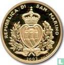 San Marino 2 scudi 2003 (PROOF) "750th anniversary Birth of Michele Nostradamus" - Image 1