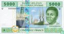 États d'Afrique centrale 5000 francs 2002 - Image 1