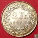 Suisse 2 francs 1964 - Image 1