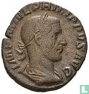 Philippus I 244-249, AE Sestertius Rome - Afbeelding 2