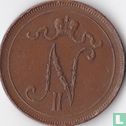 Finland 10 penniä 1917 (Nicholas II) - Afbeelding 2