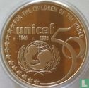 België 5 ecu 1996 (PROOF) "50 years UNICEF" - Afbeelding 2