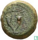 Judea, Hasmoneeën, Mattathias Antigonus, 40-37 BC, AE 8 Prutot - Bild 1