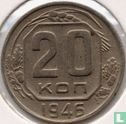 Rusland 20 kopeken 1946 - Afbeelding 1