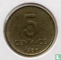 Argentina 5 centavos 1986 - Image 1