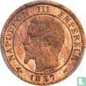 France 1 centime 1857 (A) - Image 1