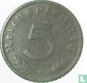 Empire allemand 5 reichspfennig 1943 (G) - Image 2