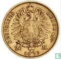 Hesse-Darmstadt 20 mark 1873 - Image 1