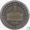 Duitsland 2 euro 2009 (G)  "Ludwigskirche in Saarbrücken - Saarland" - Afbeelding 1