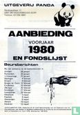 Aanbieding en fondslijst - Voorjaar 1980 - Bild 1