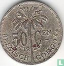 Belgian Congo 50 centimes 1928 - Image 1