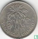 Congo belge 50 centimes 1922 (NLD) - Image 1