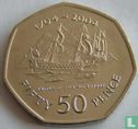 Gibraltar 50 Pence 2004 "300th anniversary British occupation of Gibraltar" - Bild 2