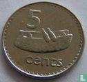 Fiji 5 cents 2006 - Image 2