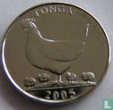 Tonga 5 seniti 2005 (copper-nickel) "FAO - World Food Day" - Image 1