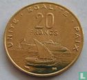 Djibouti 20 francs 1999 - Afbeelding 2