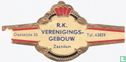 R.K. verenigingsgebouw Zaandam-East side 33-Tel. 63839 - Image 1