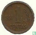 Litouwen 1 centas 1936 - Afbeelding 1