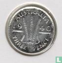 Australie 3 pence 1940 - Image 1