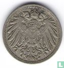 Empire allemand 10 pfennig 1911 (D) - Image 2