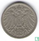 Empire allemand 10 pfennig 1898 (D) - Image 2
