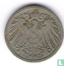 Duitse Rijk 5 pfennig 1890 (D) - Afbeelding 2