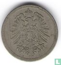 Empire allemand 10 pfennig 1888 (A) - Image 2