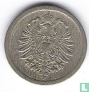 Deutsches Reich 5 Pfennig 1889 (E) - Bild 2