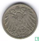Empire allemand 5 pfennig 1902 (G) - Image 2