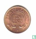 Uganda 10 cents 1968 - Image 2
