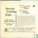 Austrian Yodelling Songs - Afbeelding 2