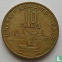 Dschibuti 10 Franc 1991 - Bild 2