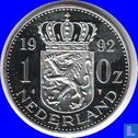 1 oz Troy Silver 999 fine Koningin Beatrix 1992 - Image 2