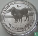 Australië 1 dollar 2009 (PROOF - type 1) "Year of the Ox" - Afbeelding 2