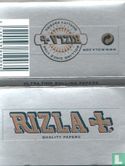 Rizla + Double Booklet Silver ( Ultra Thin grijs.)  - Afbeelding 1